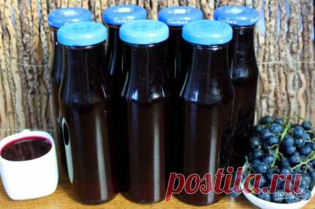 Виноградный сок на зиму в домашних условиях - пошаговый рецепт с фото на Повар.ру