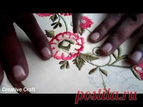 Street From Pakistan Art Of Embroidery (Sewing Machine) - YouTube