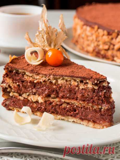 Рецепт торта "Моцарт" на Вкусном Блоге