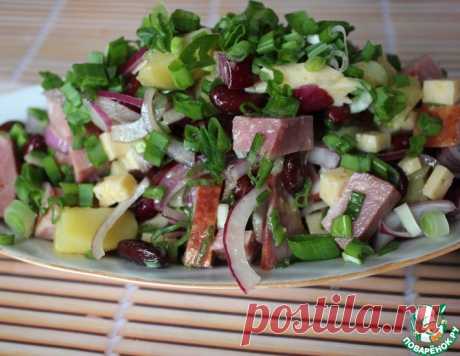 Салат с красной фасолью из Аппенцелля - кулинарный рецепт