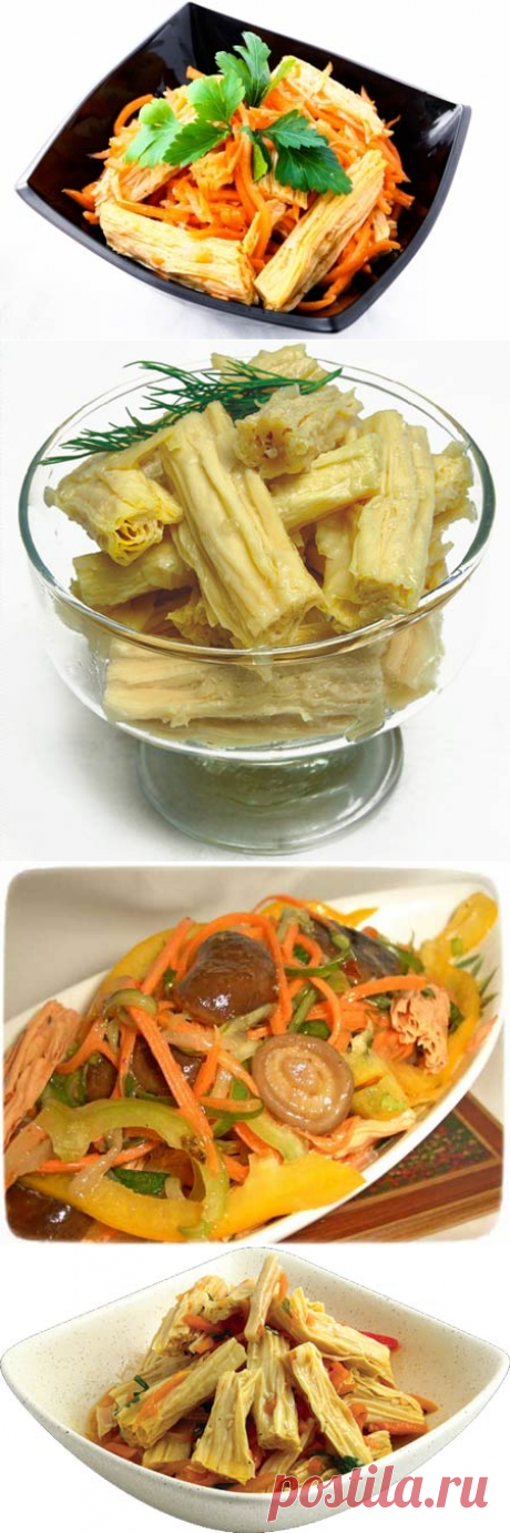 Салат со спаржей по-корейски: необыкновенно вкусный