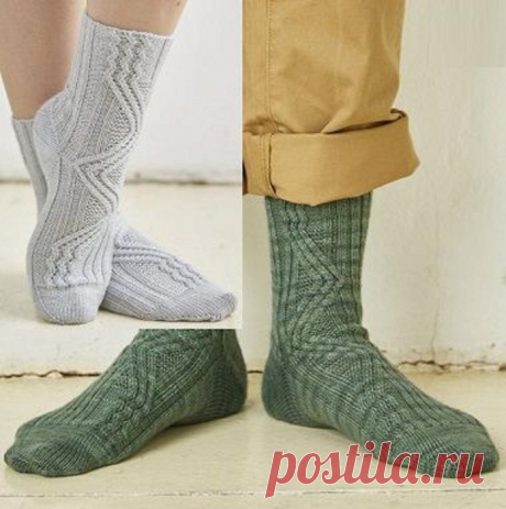 Вязаные носки для женщин и мужчин «Orville»