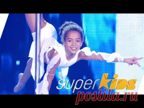 9yrs old Ukrainian Pole Dancer Emily Moskalenko | Superkids