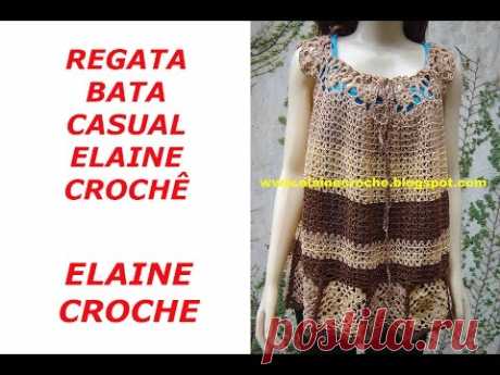 REGATA BATA CASUAL ELAINE CROCHÊ