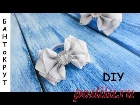 МК: ШКОЛЬНЫЕ БАНТИКИ ИЗ ДВУХСТОРОННЕЙ ЛЕНТЫ/ DIY: Arcos de cinta decorativa