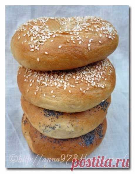 Простые бэйгелы - Simple bagels | Выпечка хлеба и не только...