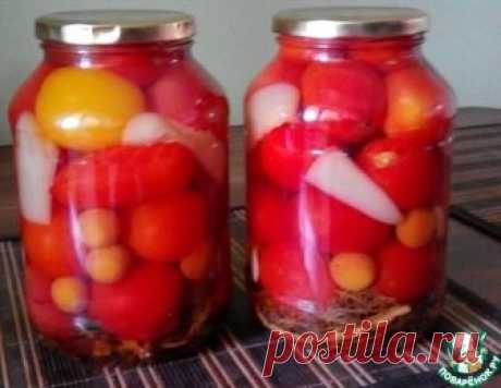 Маринованные помидоры с алычой – кулинарный рецепт
