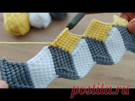 Super Easy Crochet Knitting Model Çok Kolay Çok Gösterişli Tığ İşi Örgü Modeli Yapımı 🤍🤍🤍