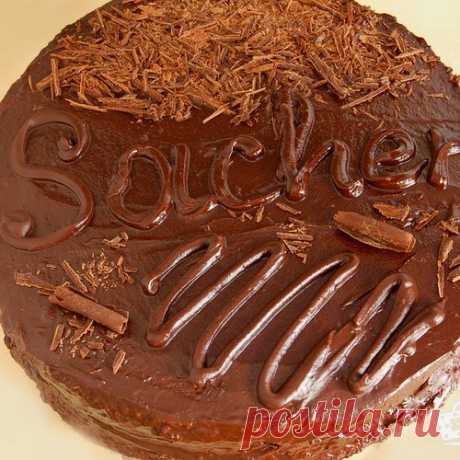 Венский торт "Захер" (Sachertorte) - пошаговый рецепт с фото на Готовим дома