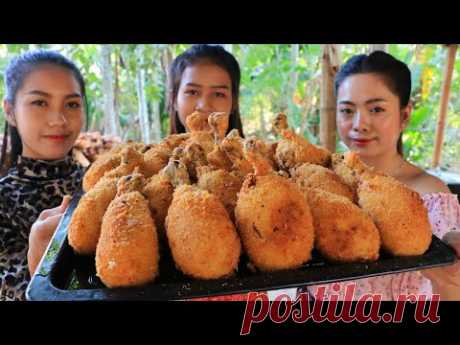 Cooking crispy chicken with potato recipe - Natural Life TV