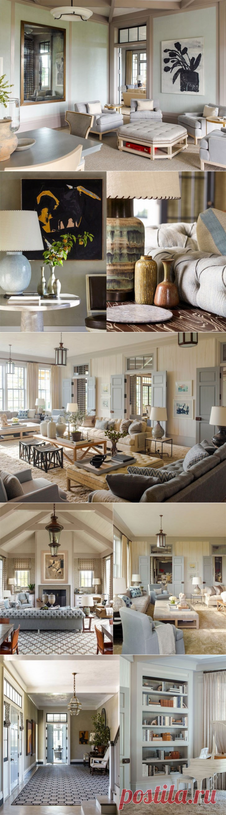Потрясающая семейная резиденция на Лонг-Айленде - Дизайн интерьеров | Идеи вашего дома | Lodgers