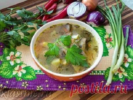 Постный грибной суп – рецепт из шампиньонов (с фото пошагово)
