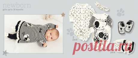 Unisex Mono | Newborn Girls &amp;amp; Unisex | Girls Clothing | Next Official Site - Page 2