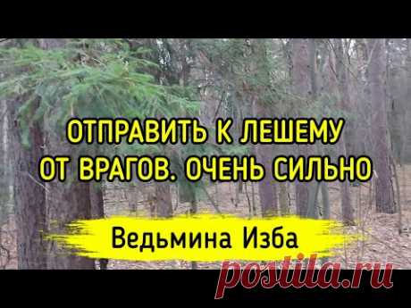 ОТПРАВИТЬ К ЛЕШЕМУ. ОТ ВРАГОВ. ОЧЕНЬ СИЛЬНО. ДЛЯ ВСЕХ. ВЕДЬМИНА ИЗБА ▶️ ИНГА ХОСРОЕВА