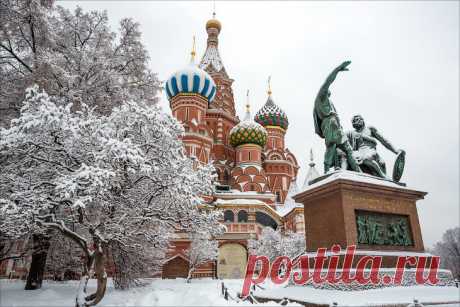 Памятник Минину и Пожарскому - Москва, Россия