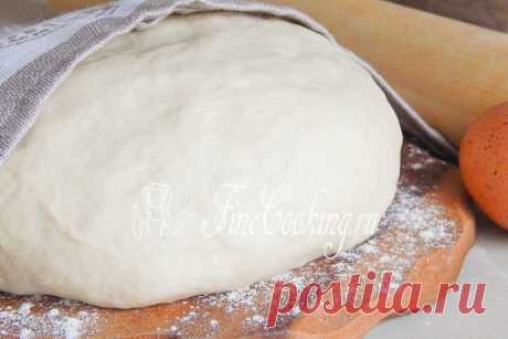 Тесто дрожжевое опарное - рецепт с фото