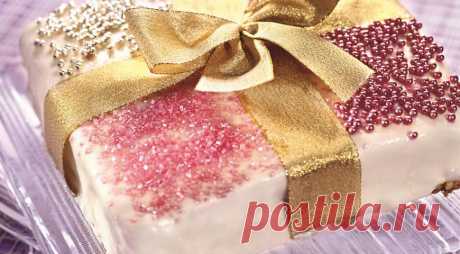 Торт Подарочная коробка. Пошаговый рецепт с фото на Gastronom.ru