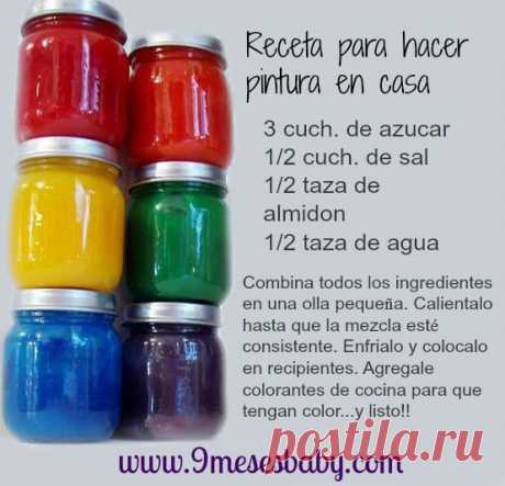 pintura casera comestible                                                       …