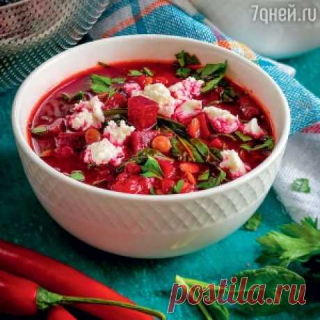 Рецепты от Юлии Высоцкой: томатный суп с чечевицей и свеклой, тыквенный хумус с фундуком и лимонно-сметанное мороженое