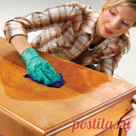 Обновляем деревянное покрытие мебели
