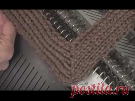 Knit Mitered Ribbing by Diana Sullivan
