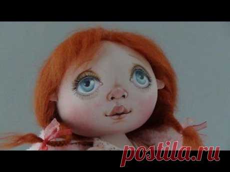 Мастер класс Юлии Наталевич по прорисовке лица куклы - YouTube