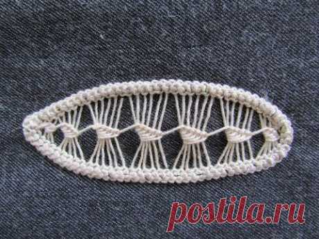 Румынское кружево Листик. Romanian lace. Do it yourself
