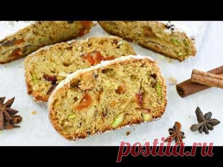 Рождественский кекс ☆ Немецкий штоллен ☆ Stollen