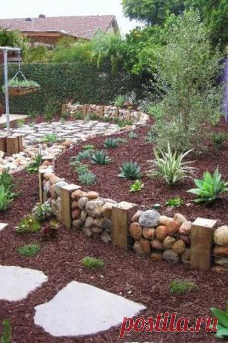 Great Rustic Landscape and Yard with Pathway & exterior stone floors "View this Great Rustic Landscape and Yard with Pathway & exterior stone floors. Discover & browse thousands of other home design ideas on Zillow Digs."