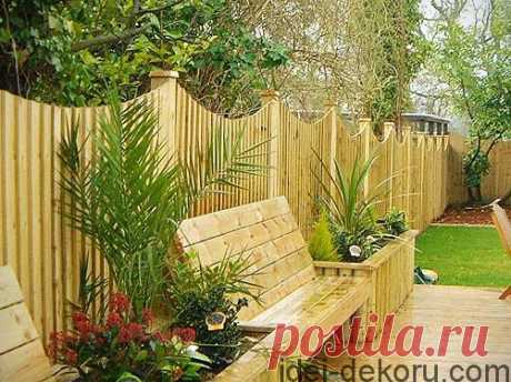 Красиві паркани для вашої садиби: 59 фото | Ідеї декору