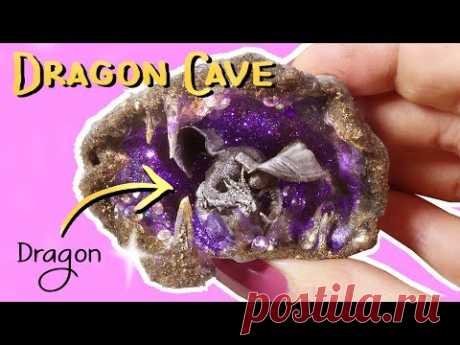 How To Miniature DRAGON In CRYSTAL Cave Tutorial