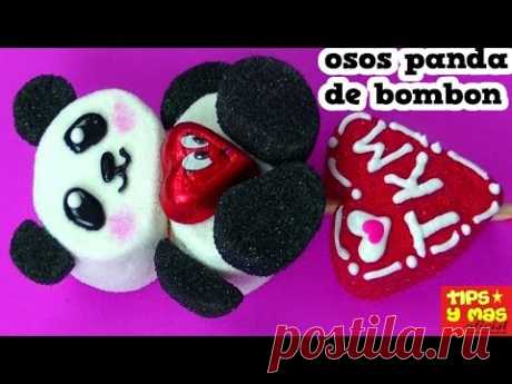 ¡OSO PANDA DE BOMBÓN! PARA EL 14 DE FEBRERO/DÍA DE SAN VALENTÍN