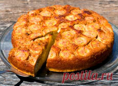 Банановый пирог: рецепт восхитительного десерта - tochka.net