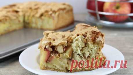 Очень ароматный яблочный пирог - Шарлотка с яблоками!