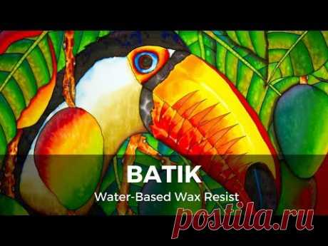 WORKING WITH WATER BASED  RESIST | JEAN-BAPTISTE