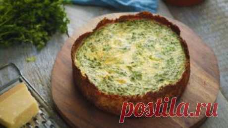 Cheesy Herb Quiche With A Potato Crust ~ Recipe Recipe with video instructions: If you like a traditional quiche, look away now!  Ingredients: 1kg potatoes, peeled, 50g parmesan, 1/2 tsp salt, 40g butter, melted, 1 egg beaten, for egg wash, 4 eggs, 4 egg yolks, 150g cream cheese, 150ml crème fraîche, 150ml double cream, 100g gruyere, grated, 10g each of parsley, tarragon, chervil and chives, finely chopped, 1/4 tsp salt, 1/2 tsp ground white pepper, Tall sided 20cm springform cake tin