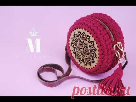 crochet circle bag|| how to make macaron bag-misyelshin crochet