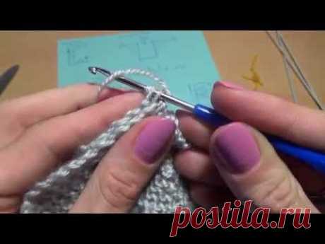 Схема вязания пинеток спицами - 4 шаг  // Scheme knitting bootees knitting needles - 4 step