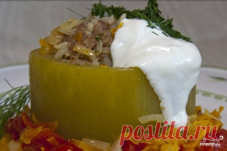 Кабачки фаршированные мясом - пошаговый рецепт с фото на Повар.ру