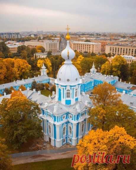 Осенние пейзажи Санкт-Петербурга...