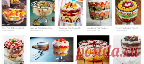 Fruit Trifle - Google Търсене