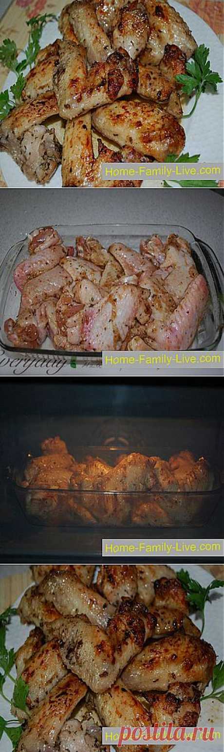 Кулинарные рецепты Хрустящие куриные крылышки &amp;raquo; Кулинарные рецепты