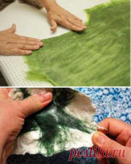 Школа рукоделия :: Валяние из шерсти. Пять способов правильно сделать край изделия из шерсти