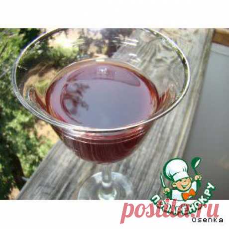 Вишнeвая (ягодная) наливка без добавления спирта, слабоалкогольная - кулинарный рецепт