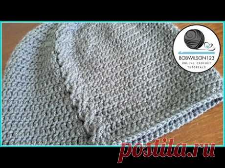 Linda's Cable Stitch Hat Crochet Tutorial