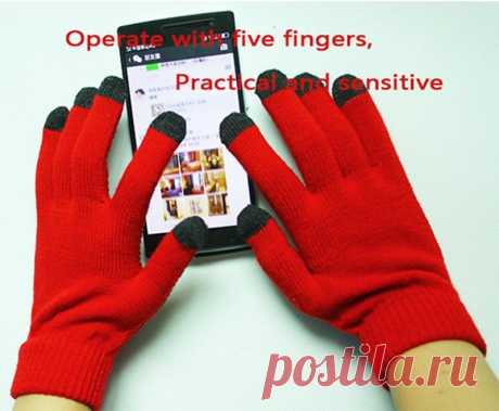 Aliexpress.com : Buy Women Men Touch Screen Soft Cotton Winter Gloves Warmer Smartphones black or red from Reliable smartphone watch suppliers on The perfect pair | Alibaba Group