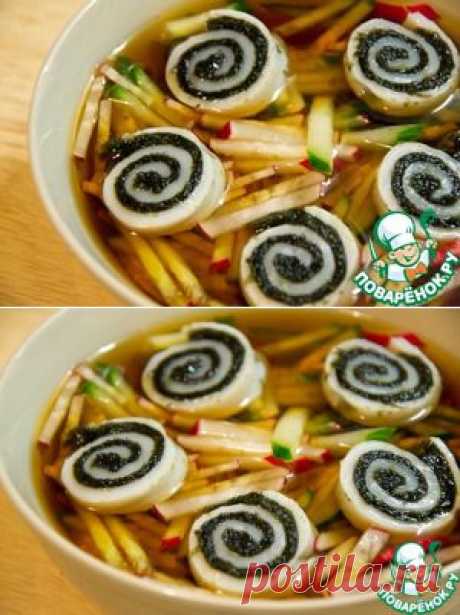 Нэнкук-корейская окрошка - кулинарный рецепт