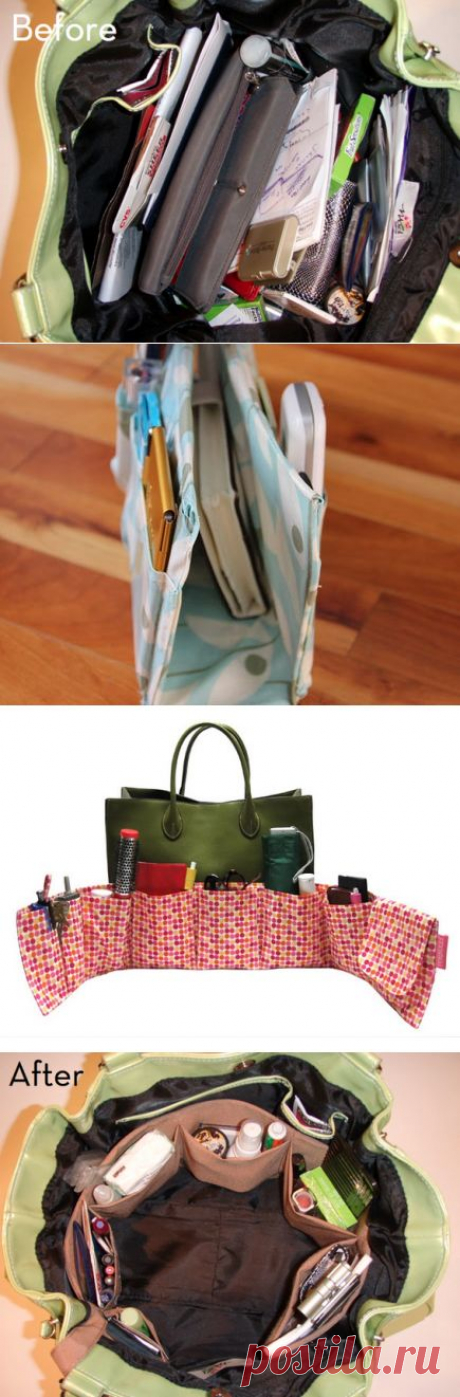 Как организовать Вашу сумочку » Curbly | DIY дизайн сообщества