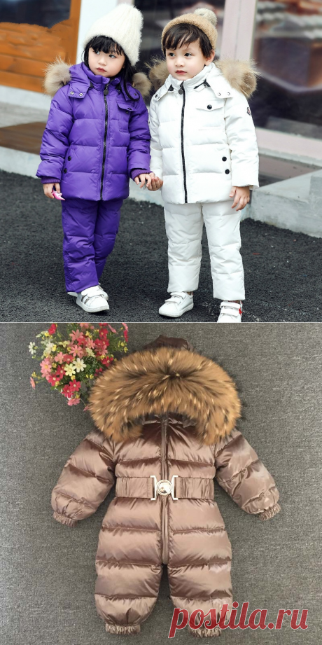 Детские зимние костюмы на возраст 1-6 лет на Алиэкспресс — Алиэкспресс Обзор