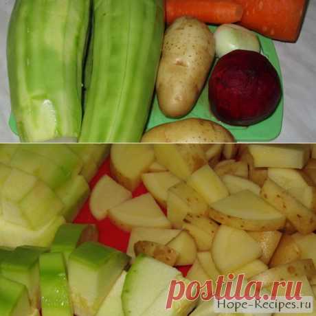 Как приготовить овощное рагу © Кулинарный блог #Рецепты Надежды